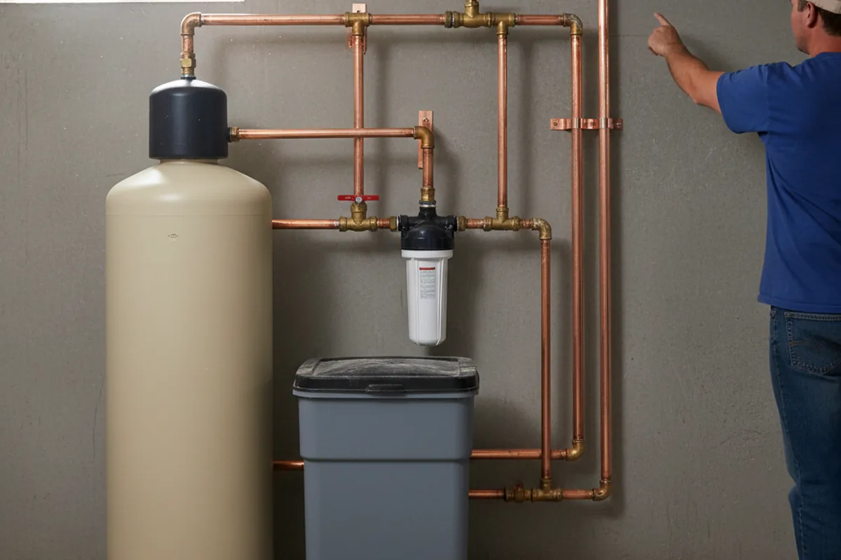 Whole-house water treatment system installed in Ashcamp